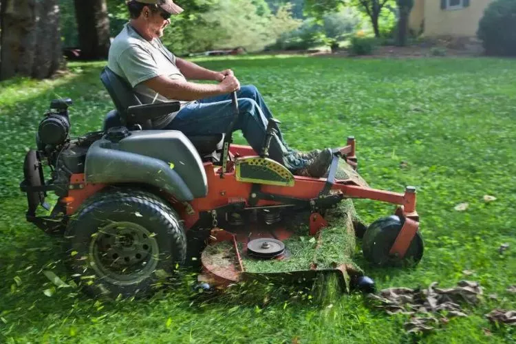 Can't push riding mower in neutral